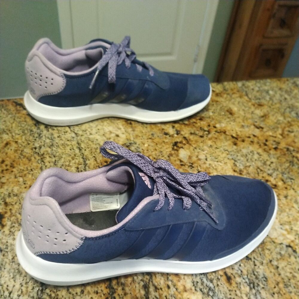 Adidas Element Refresh Women's Running Shoes sneakers Sz 9.5 RAW Purple